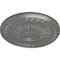 Ekena Millwork Randee Ceiling Medallion (Fits Canopies up to 3 7/8"), Hand-Painted Silver, 20"OD x 1 3/8"P CM20HASLS - alternate 2